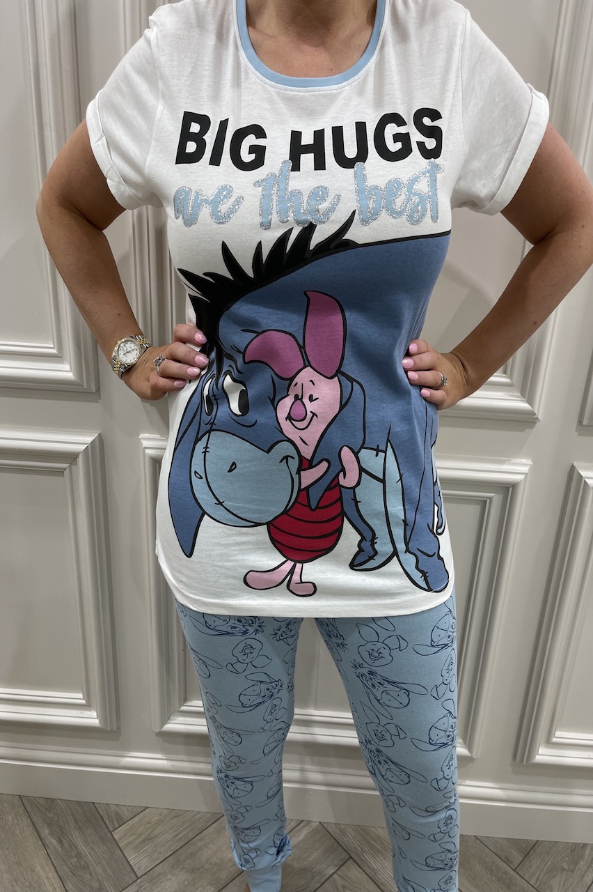 Disney Eeyore 'Big hugs are the best'  PJ'S