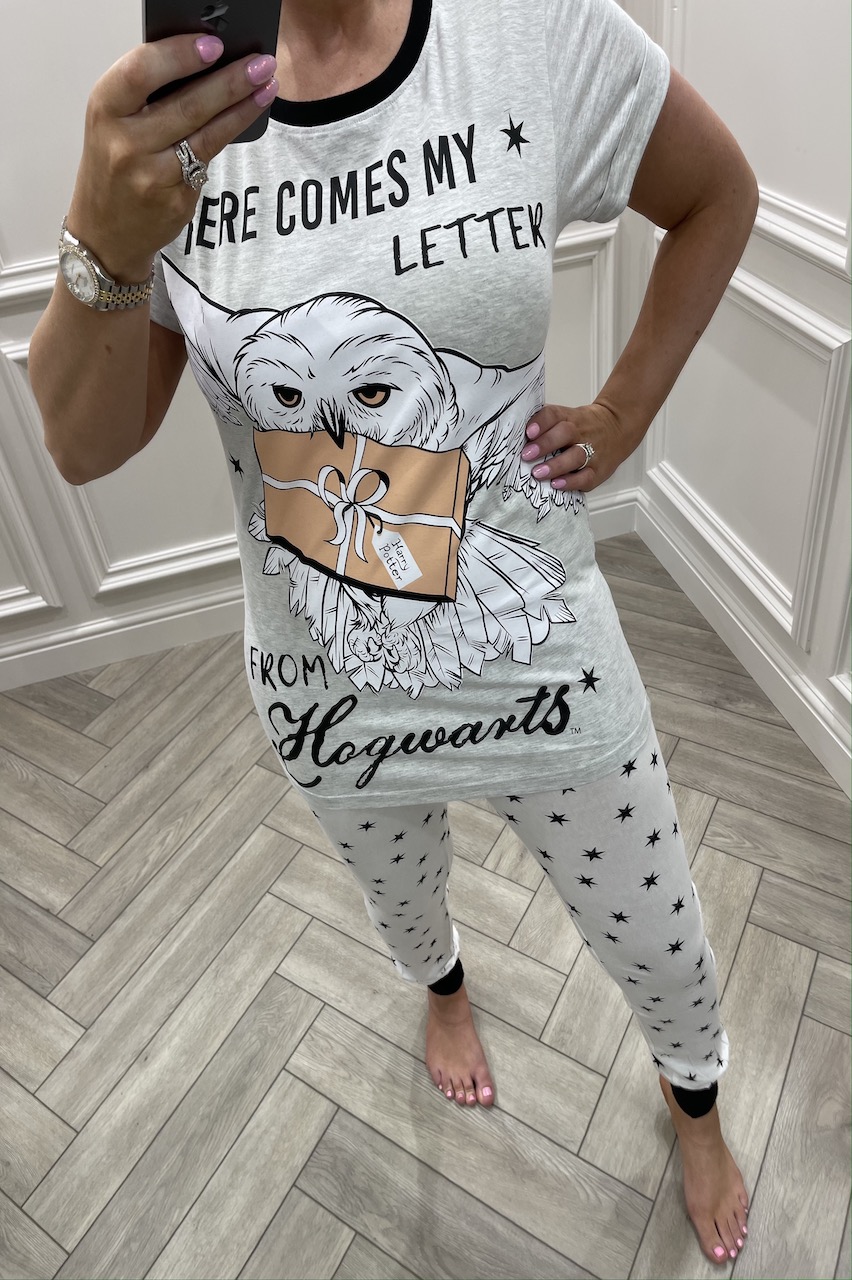 Ladies Here Come's My Letter From Hogwarts  Pj's