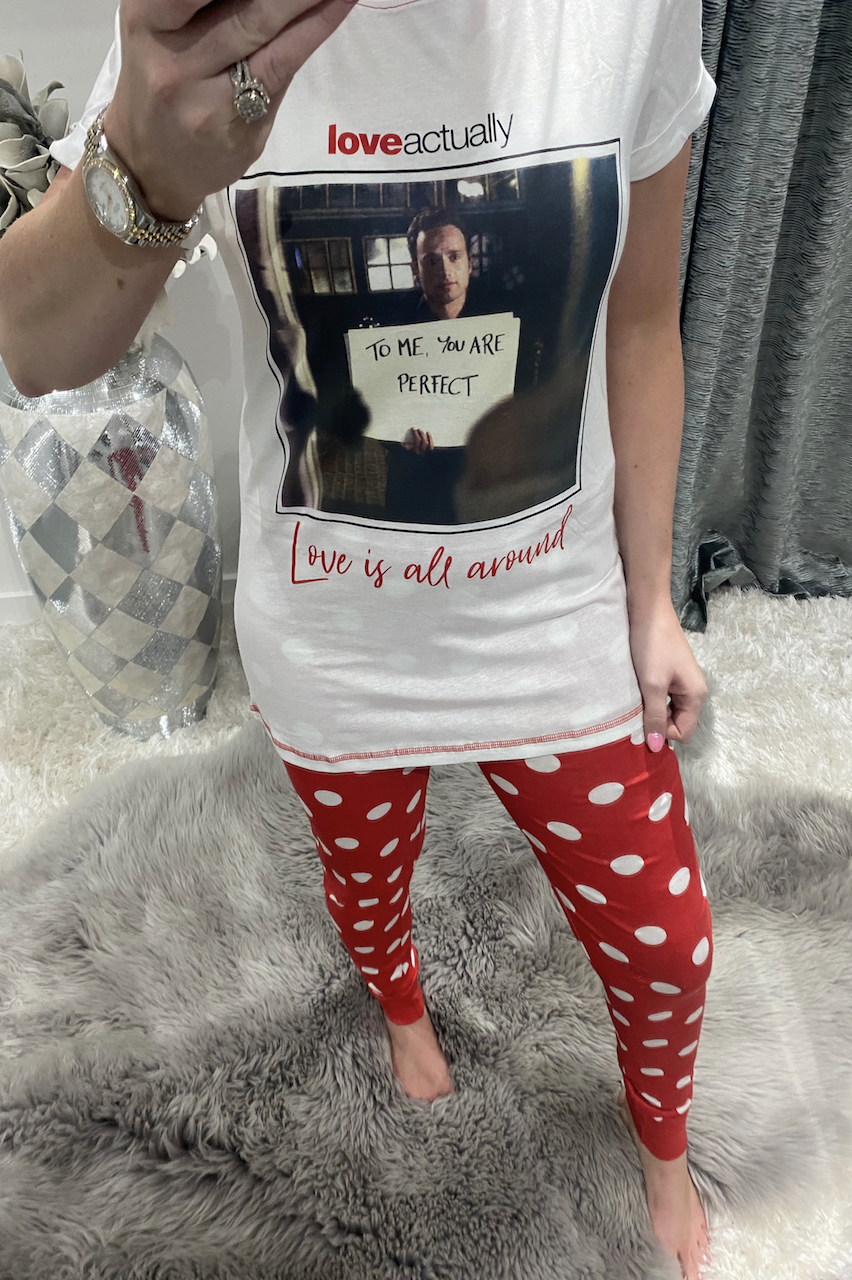Love actually pyjamas clearance