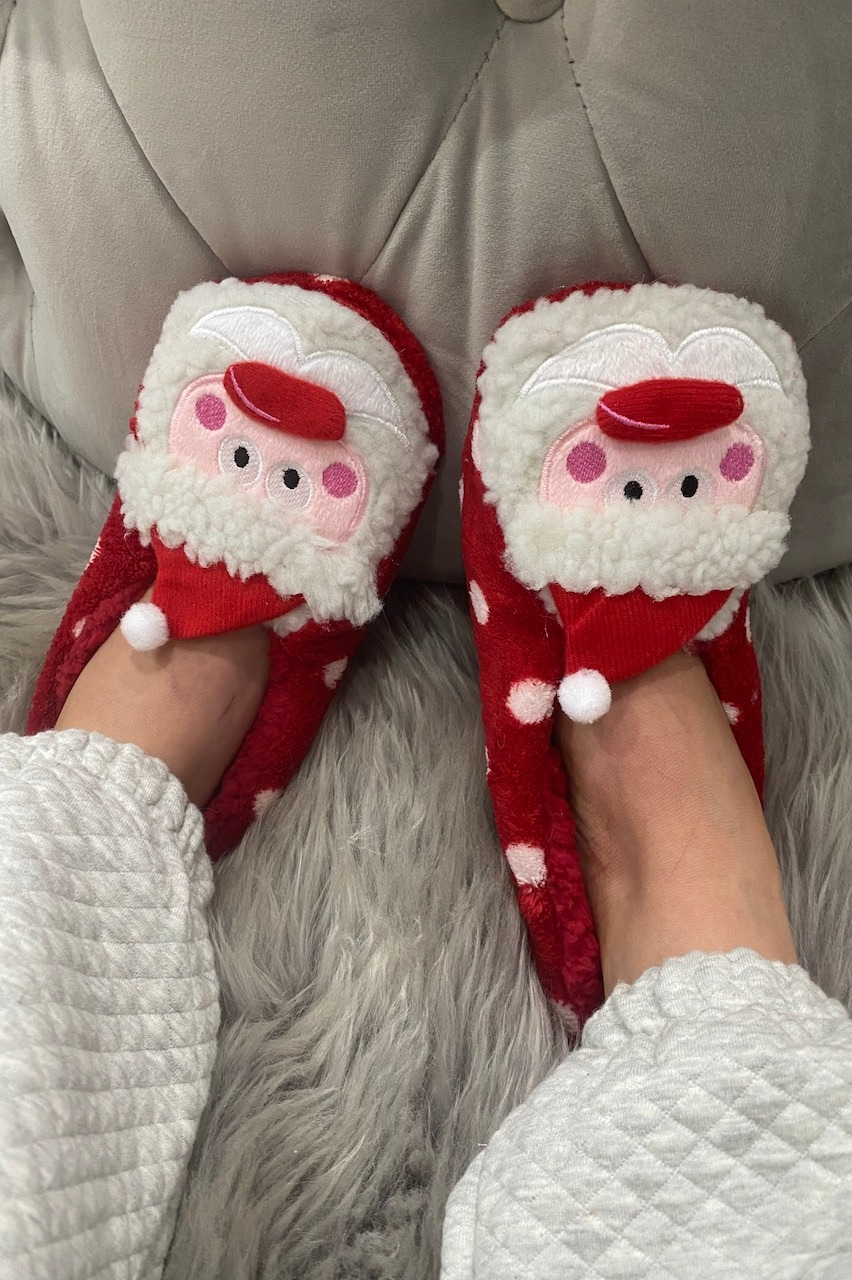 Santa Snuggly Slippers 
