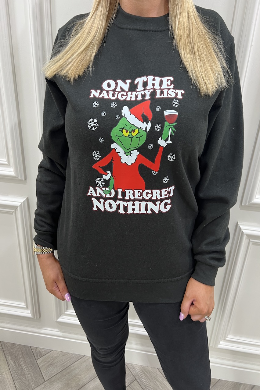 I Regret Nothing Christmas Sweatshirt 