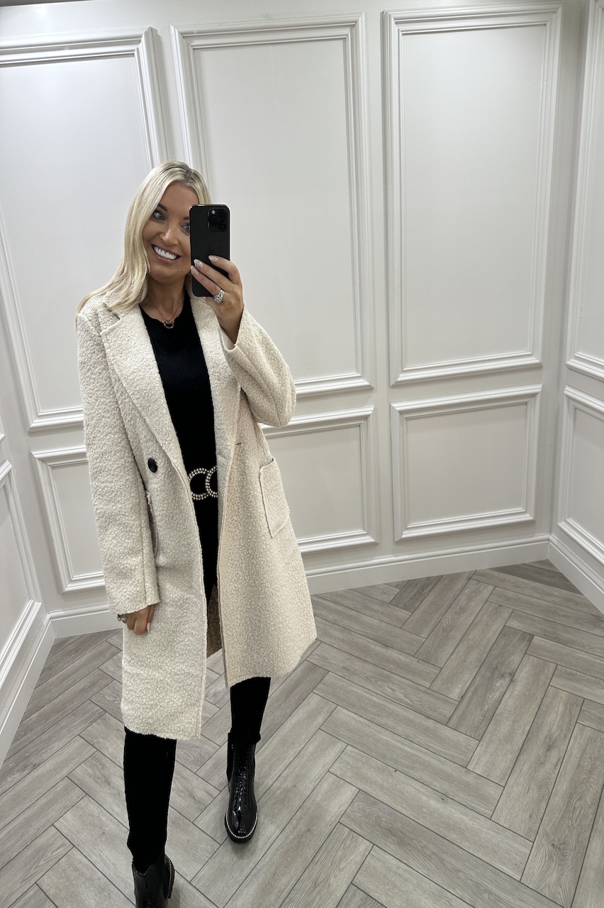 Beige Luxury Iconic Coat 