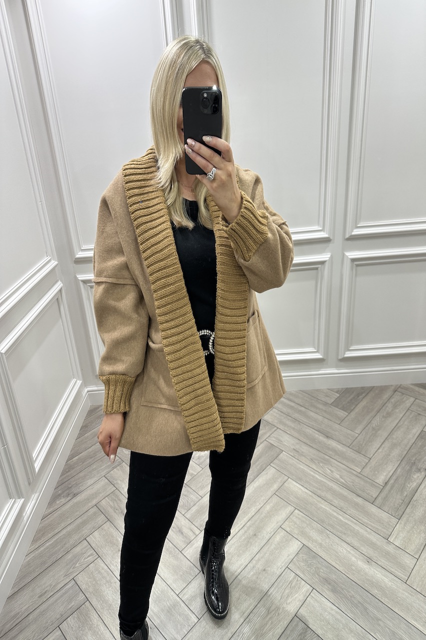 Luxury Tan Dreamy  Jacket