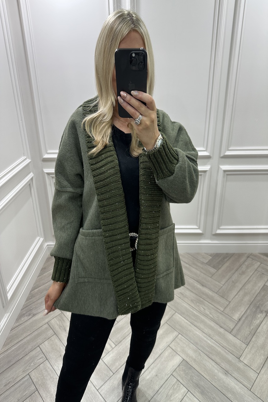 Luxury Khaki  Dreamy  Jacket