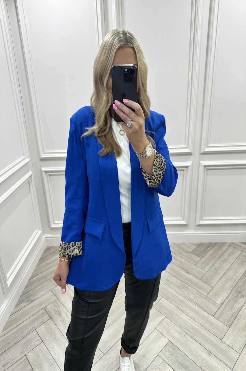 Royal Iconic Leopard Blazer 