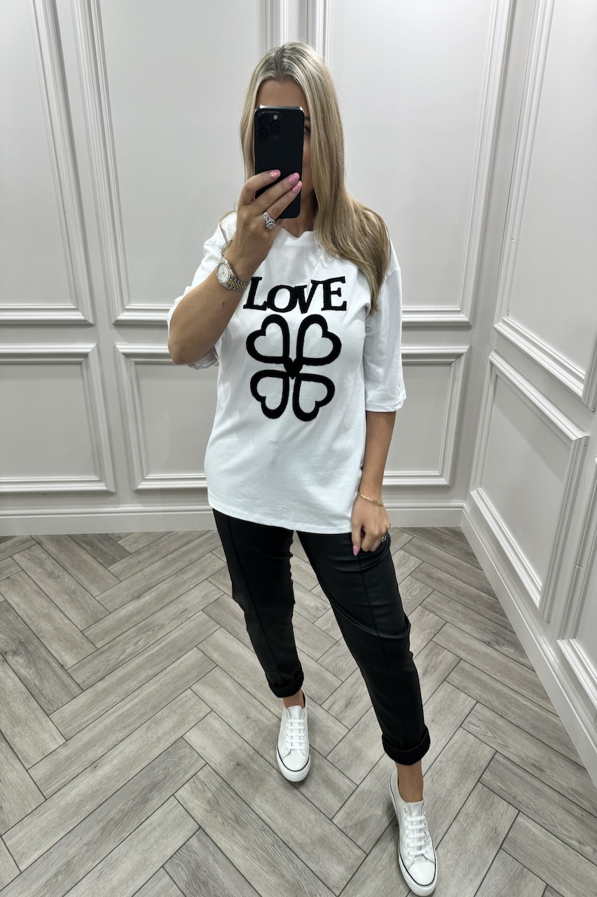 Leilani Love White T-Shirt