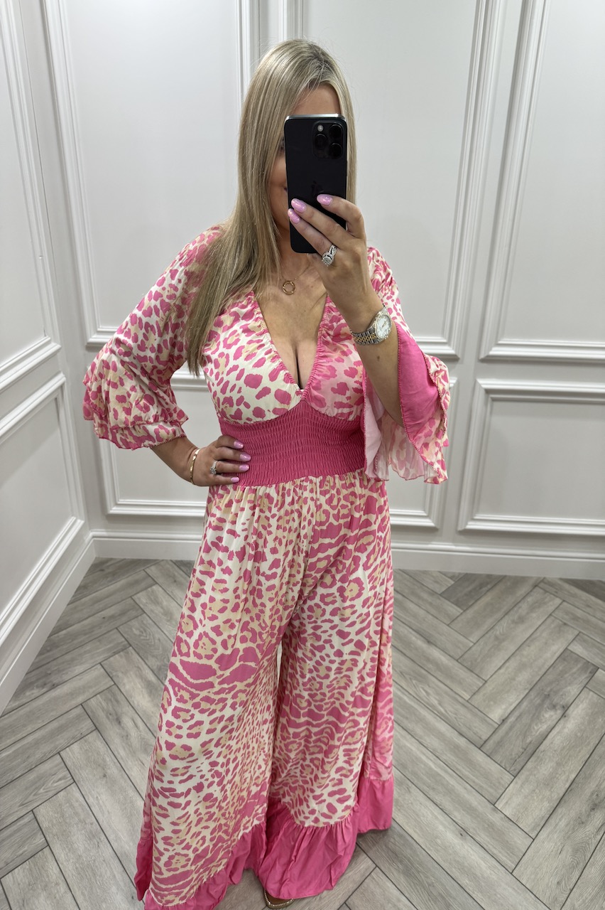 Pink Wild Luxury Jumpsuit