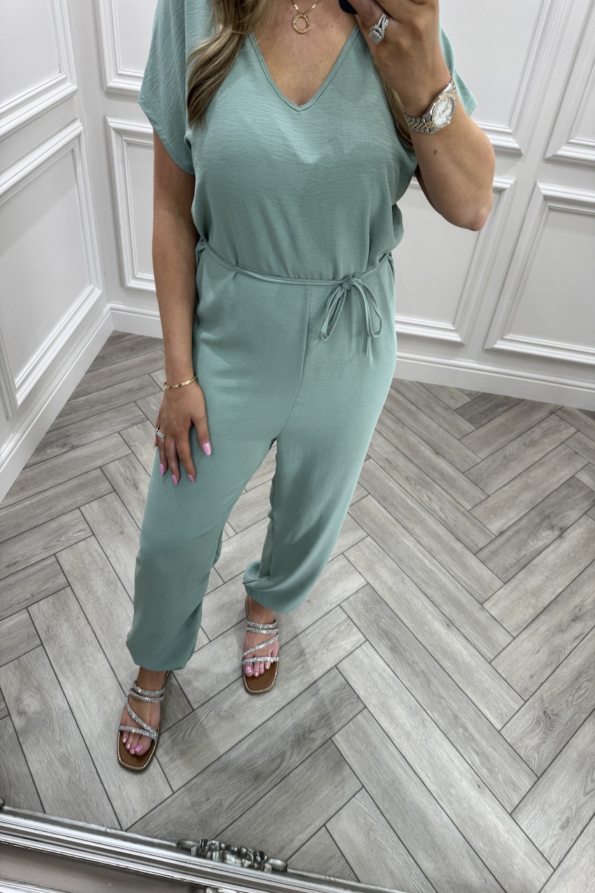 Teal Keep Cool Jumpsuit