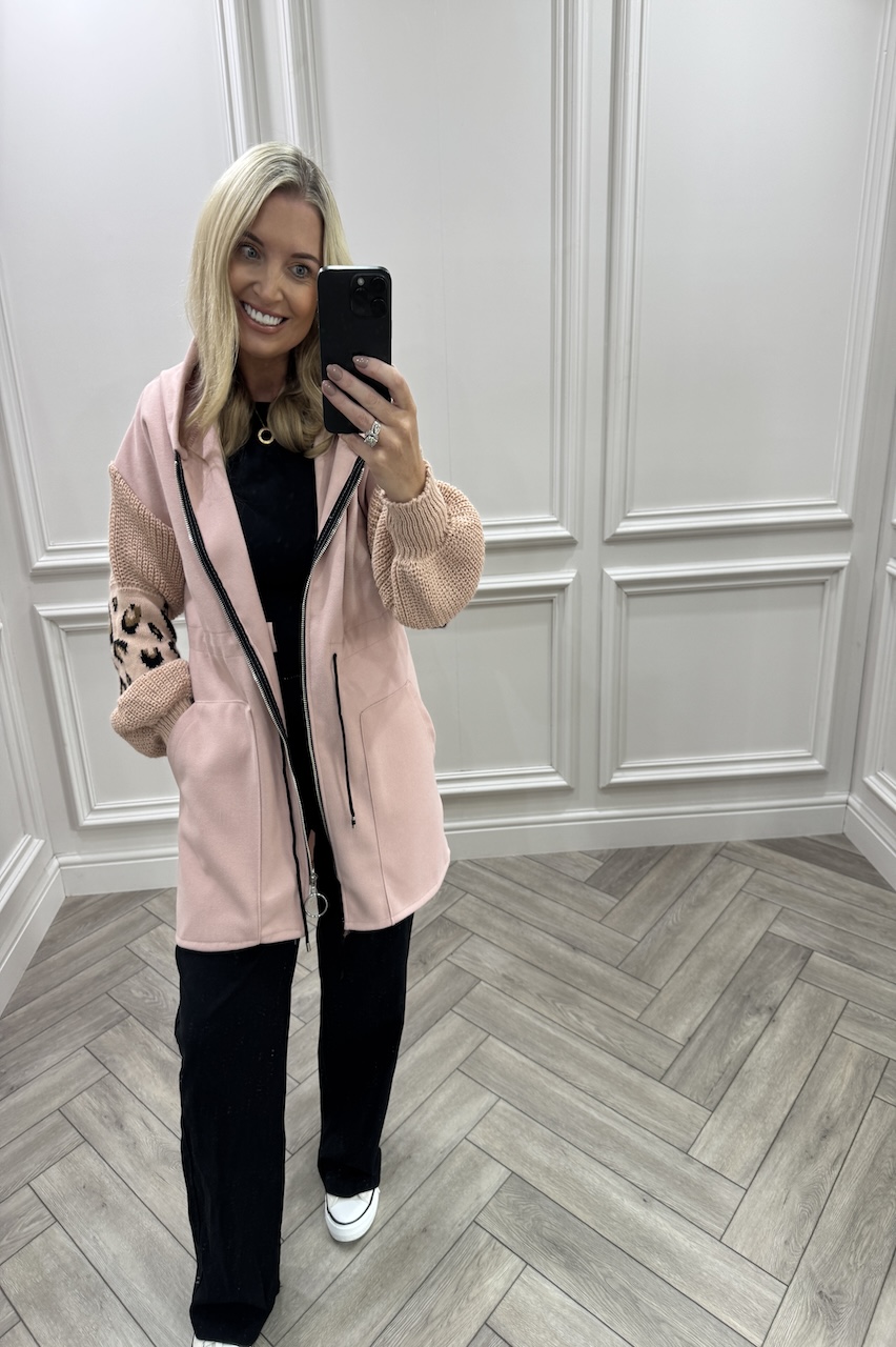 Pink Leopard Snuggles Jacket 