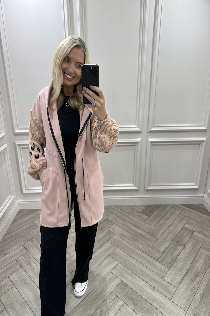 Pink Leopard Snuggles Jacket 