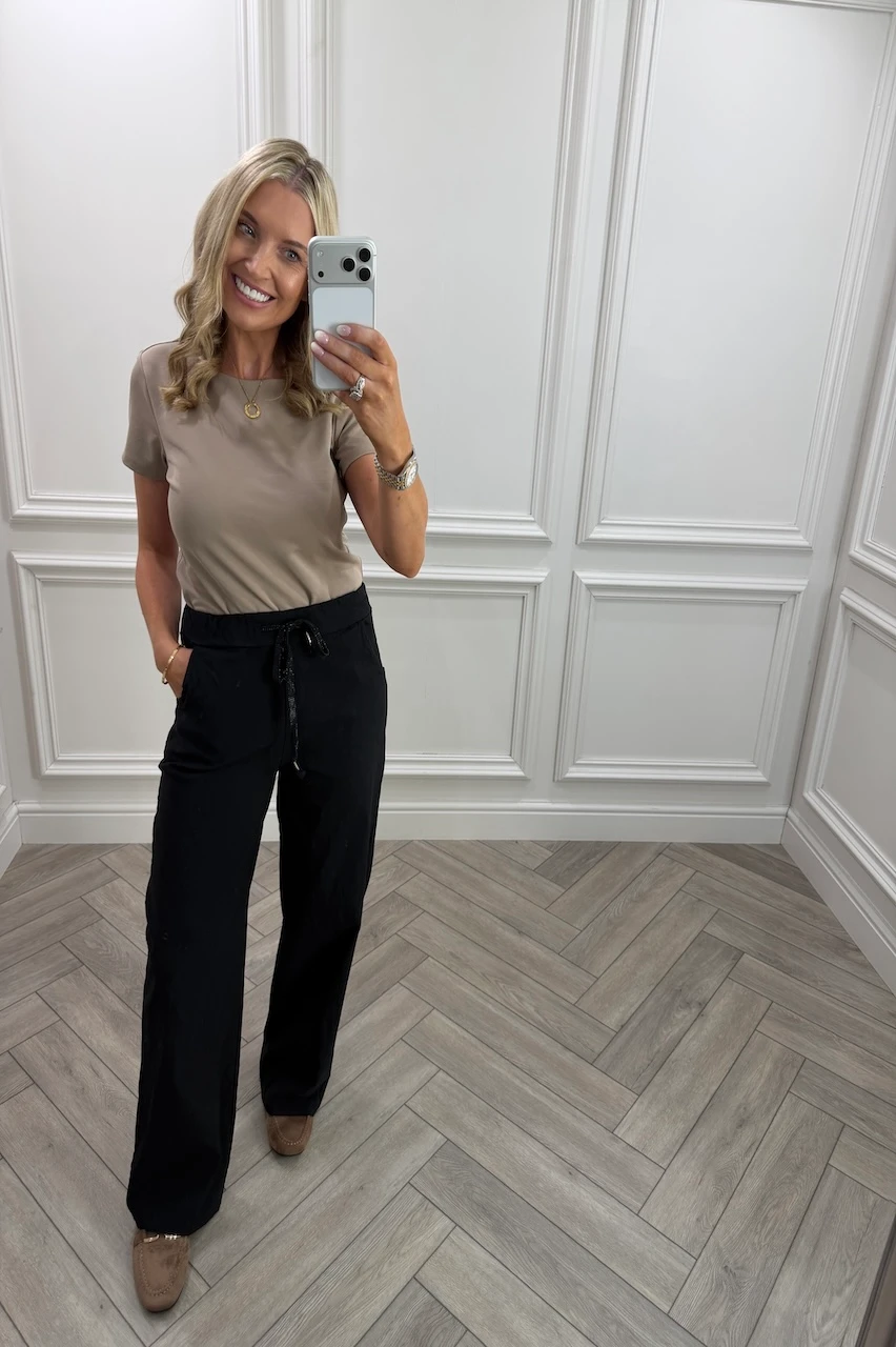 Black Magic Wide Leg Trousers 