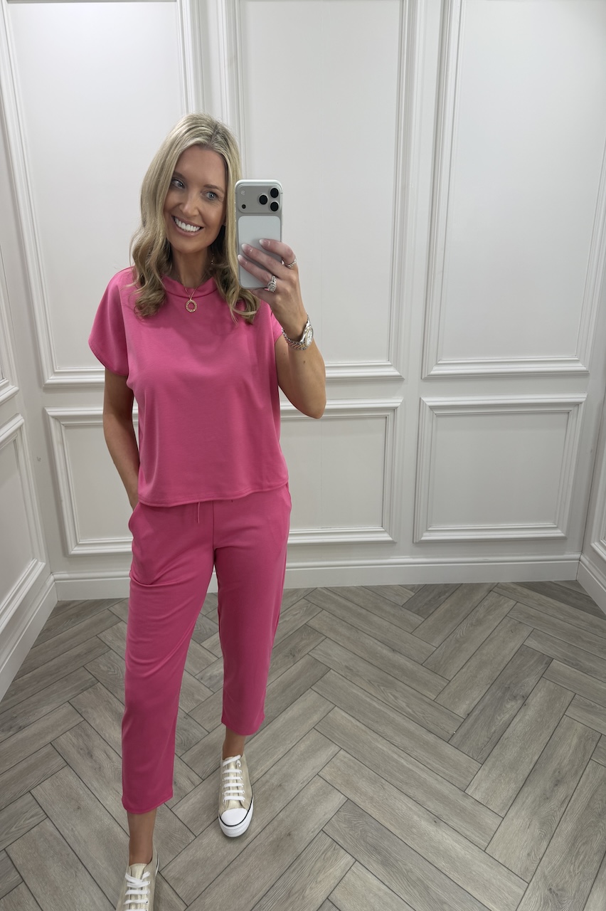 Alba Magenta Lounge Set