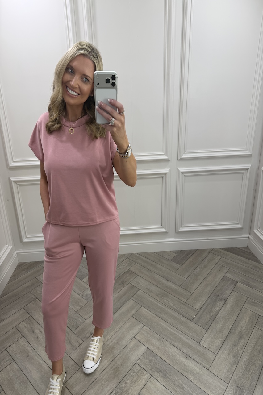 Alba Pink Lounge Set