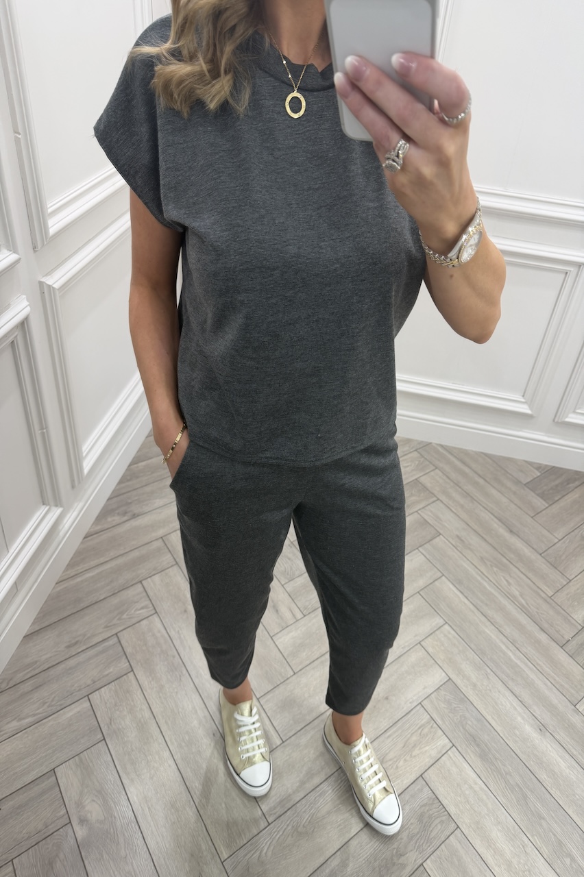 Alba Charcoal Lounge Set