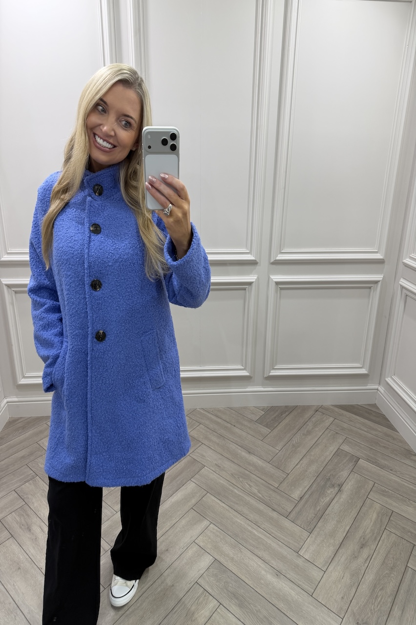 Luxury Denim Celine A-Line Coat