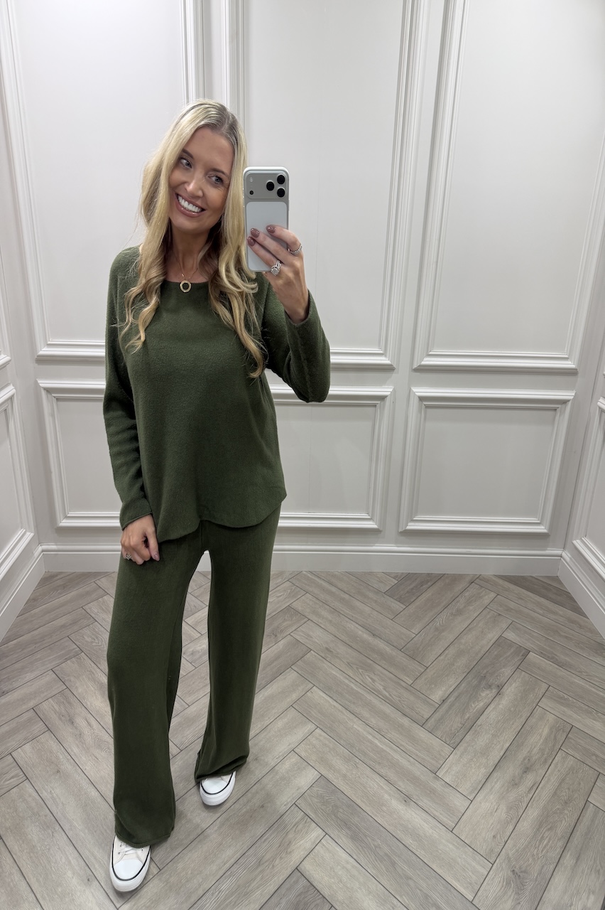 Marley Khaki Lounge Set