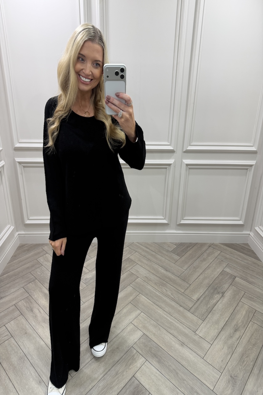 Marley Black Lounge Set