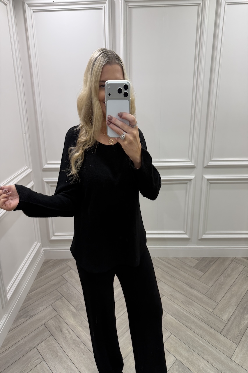 Marley Black Lounge Set