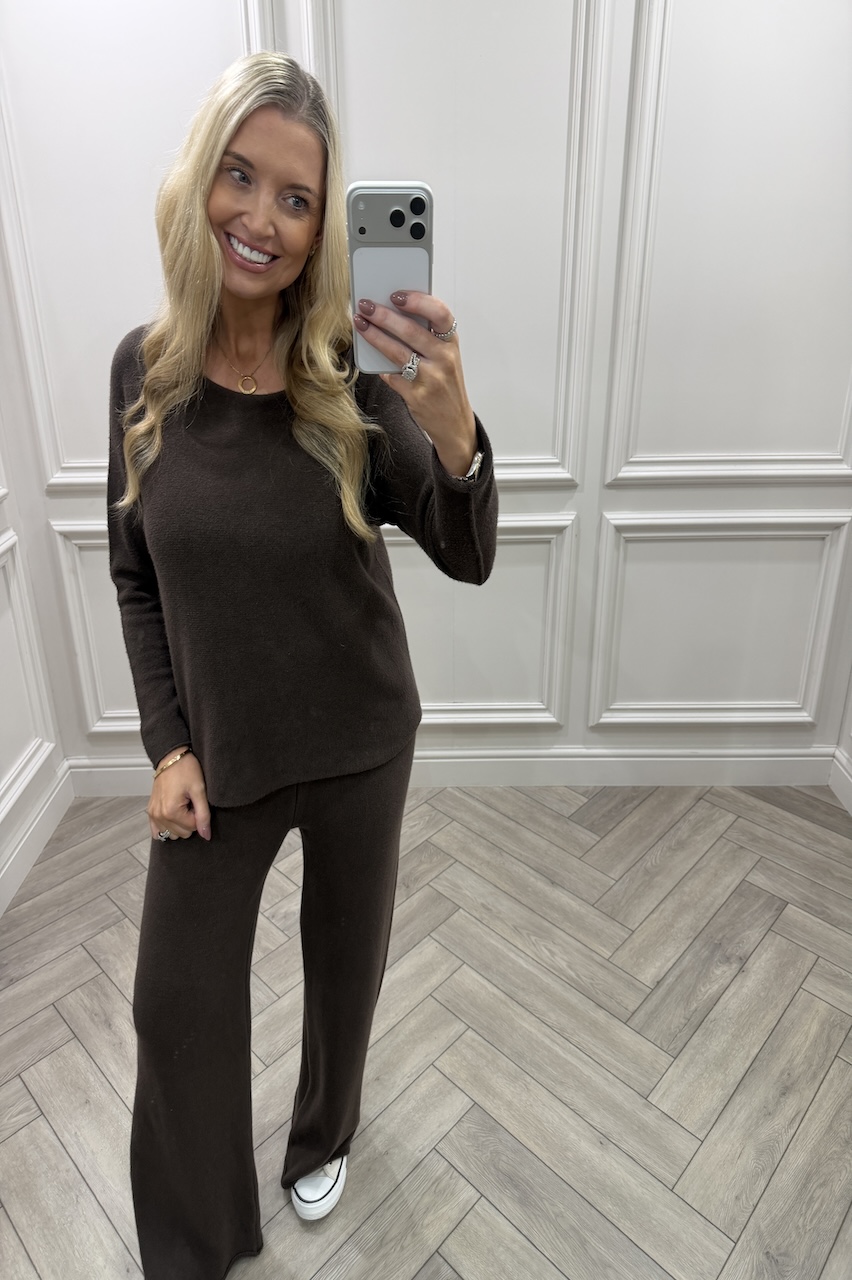 Marley Brown Lounge Set