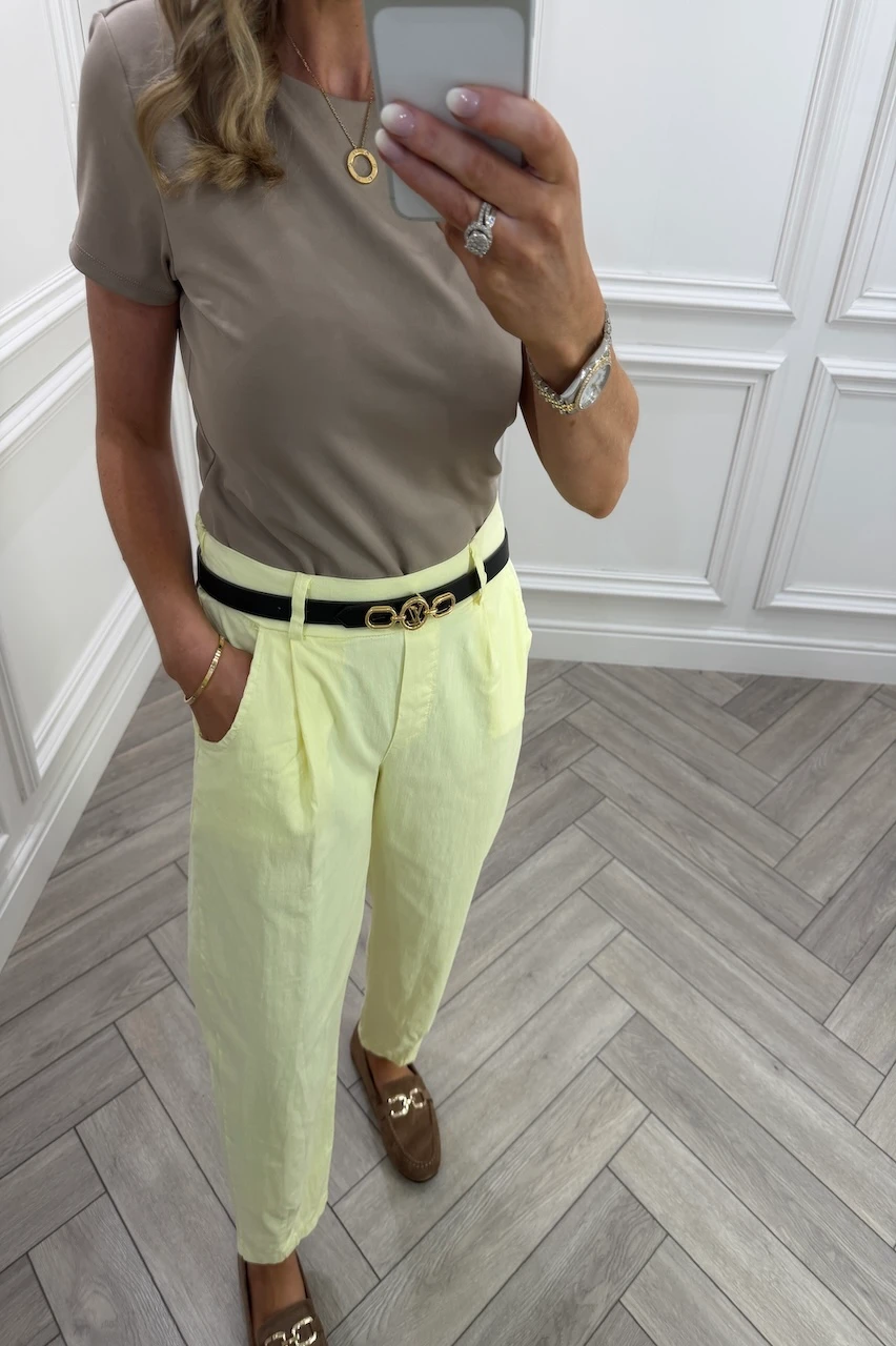 Yellow Mom Magic Trousers