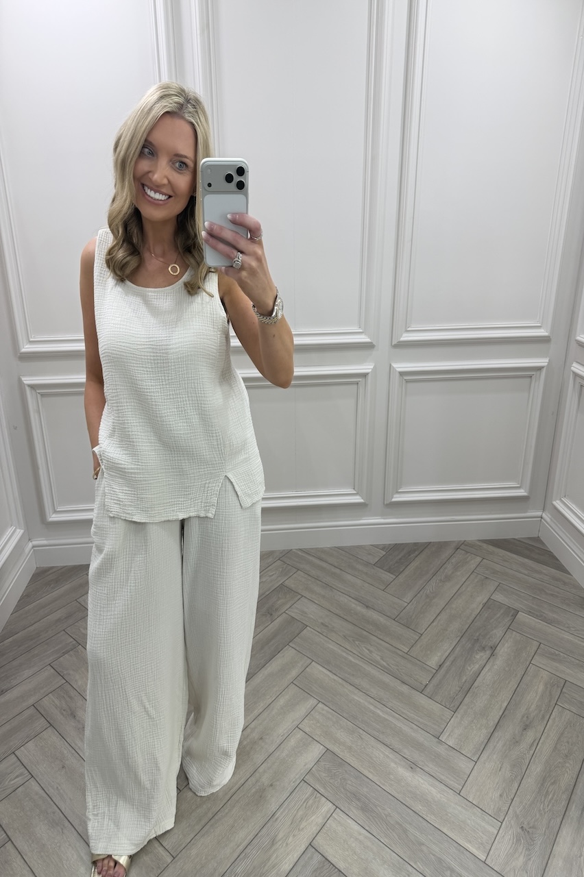 Stone Allure Cotton Co-Ord Set