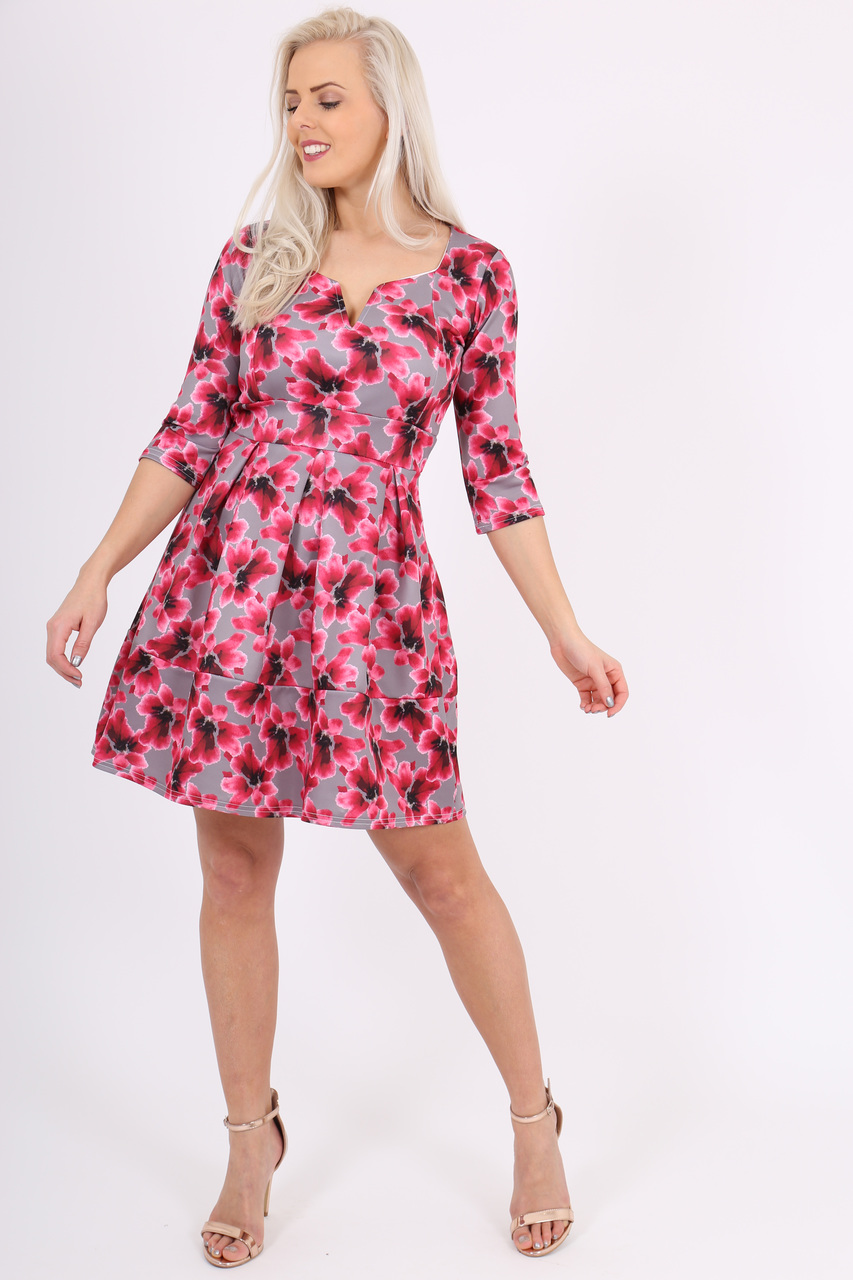 Blakely Floral Britt Skater Dress