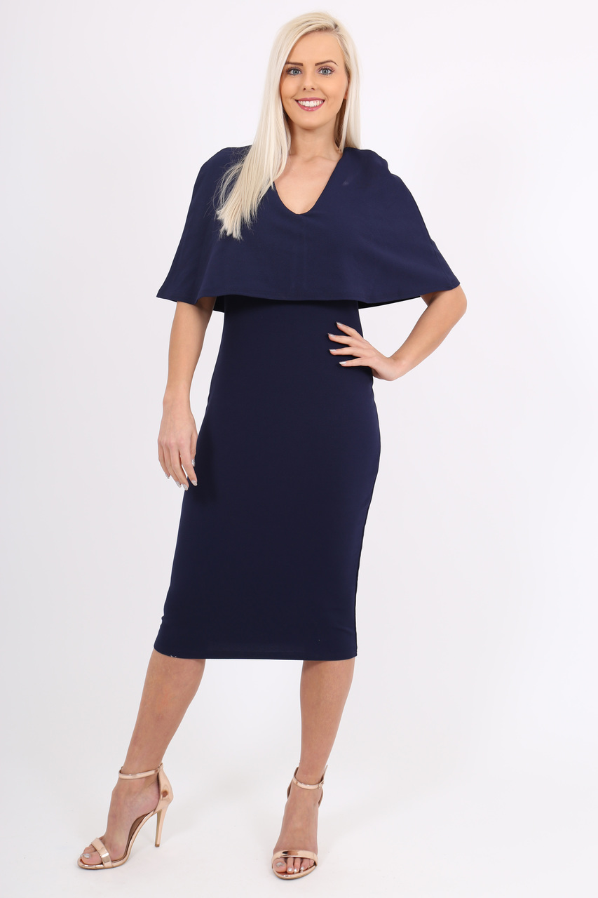 Navy Fiona Bodycon Dress