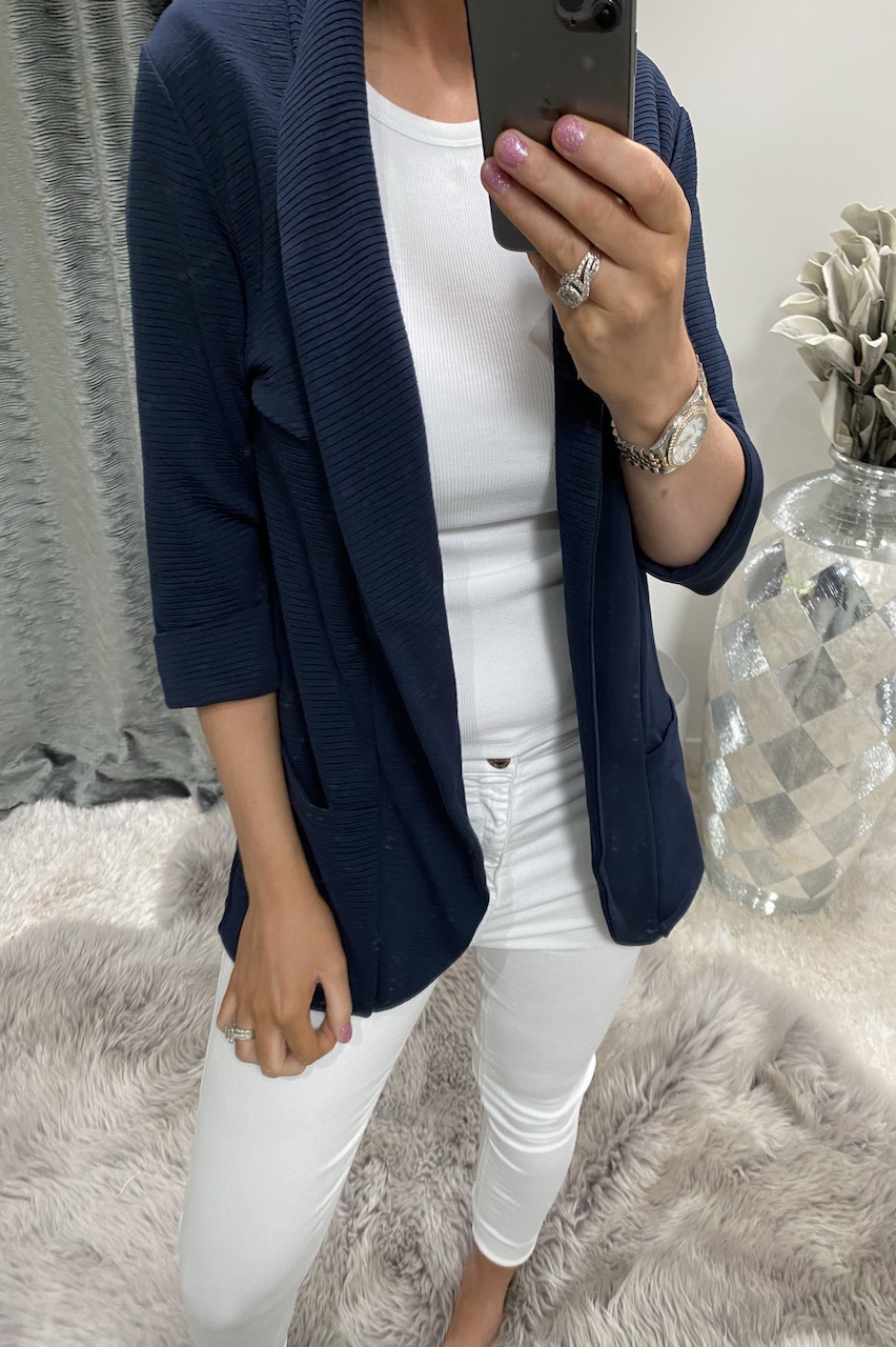 Ribbed blazer Clearance