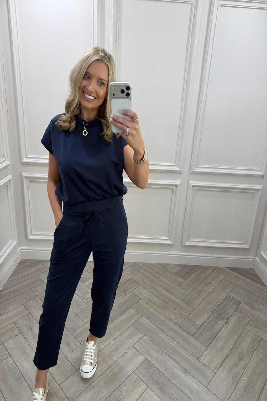 Alba Navy Lounge Set