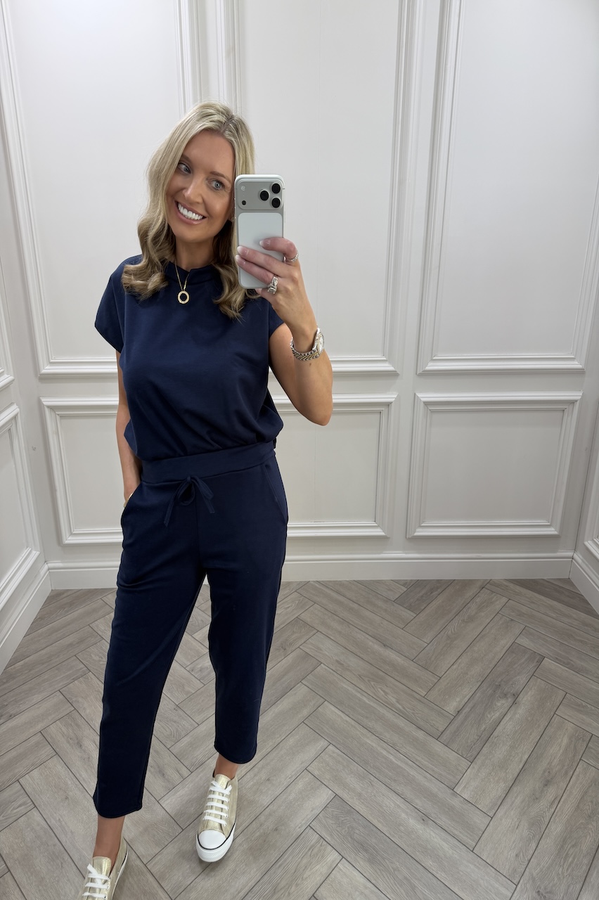 Alba Navy Lounge Set