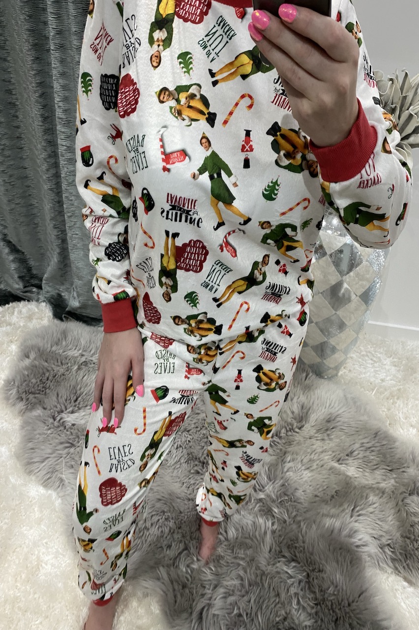 Ladies buddy the elf pyjamas Clearance