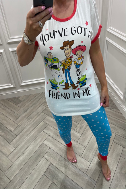 Ladies Buzz, Woody, Jessie You've Got A Friend In Me PJ'S Want