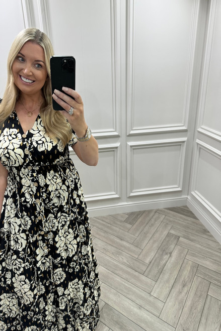Lady Marmalade Maxi Dress - Black
