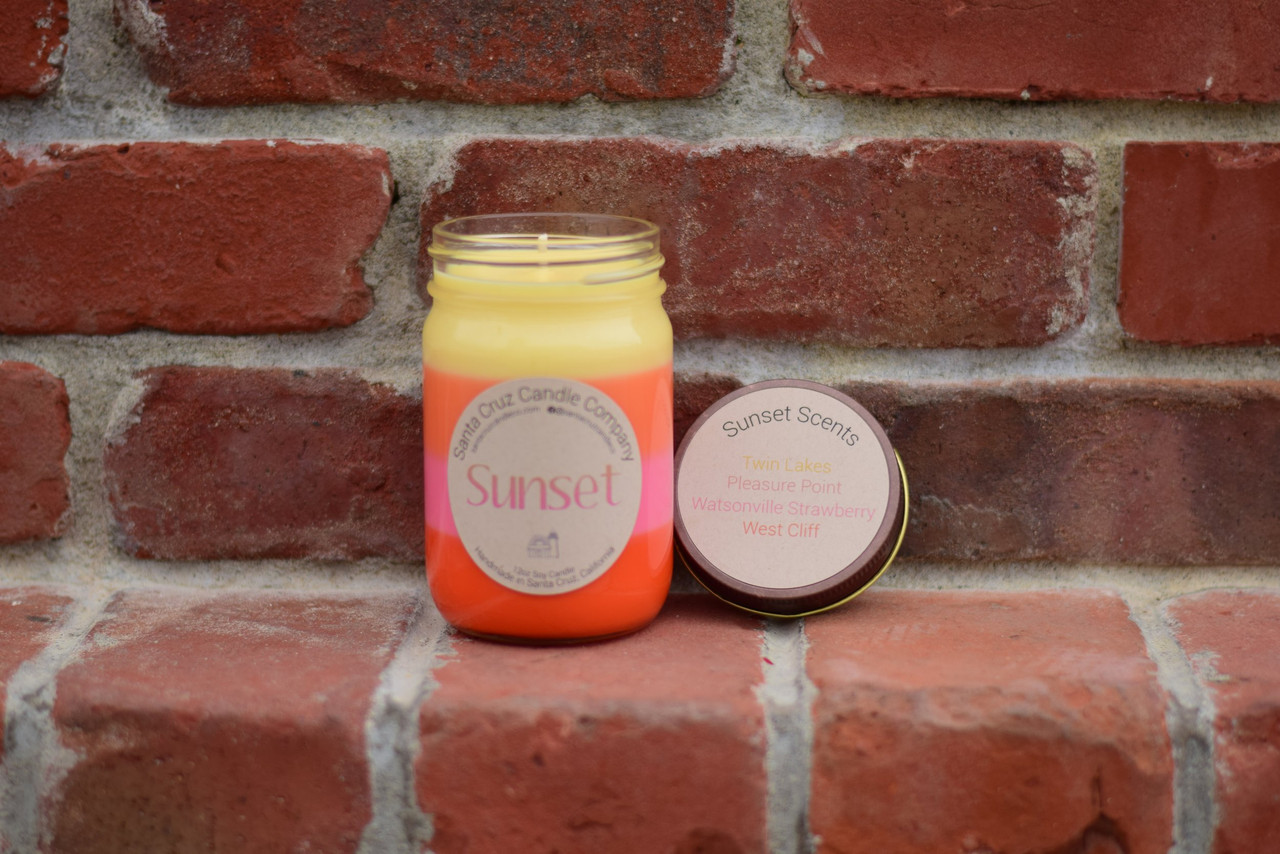12oz Sunset Layered Candle