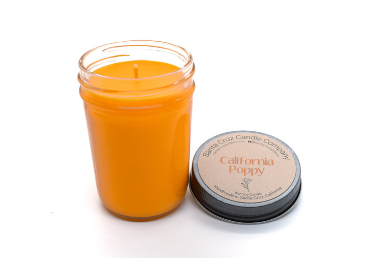 8oz California Poppy Candle