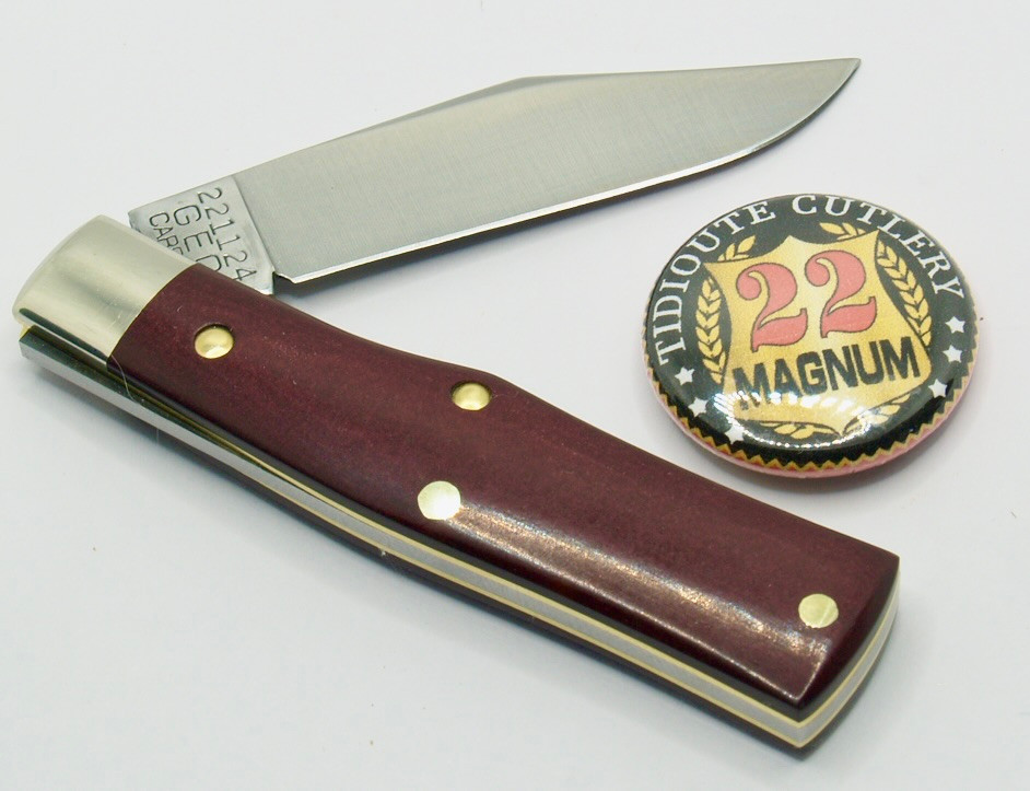 Great Eastern Tidioute Magnum Red Stone ESPL 221124 Clip Blade