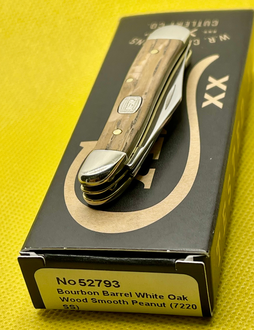 CASE XX KNIFE MADE USA 2025 KENTUCKY BOURBON BARREL OAK