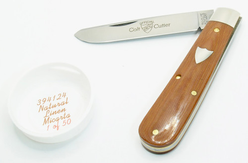 Great Eastern Tidioute SFA Colt Cutter Natural Linen Micarta 1 Of 50