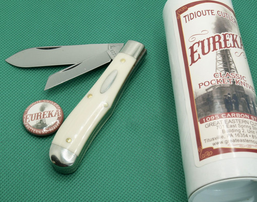 Great Eastern Tidioute Eureka Ivory Linen Micarta 922225