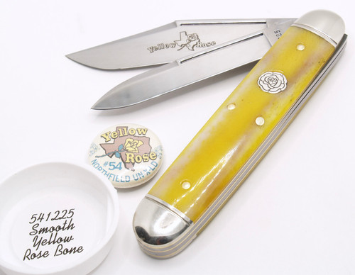 Great Eastern Northfield Jumbo Stockpen Smooth Bone Yellow Rose 541225