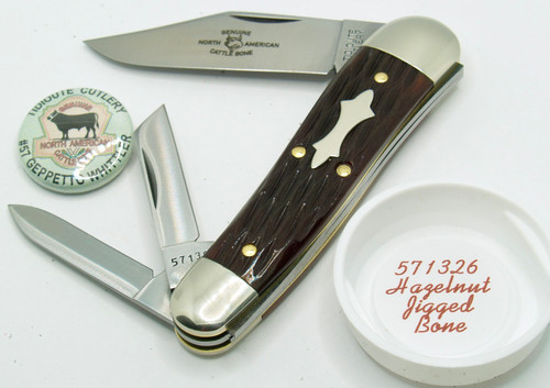 Great Eastern Tidioute Geppetto Whittler Hazelnut Jig Bone  571326