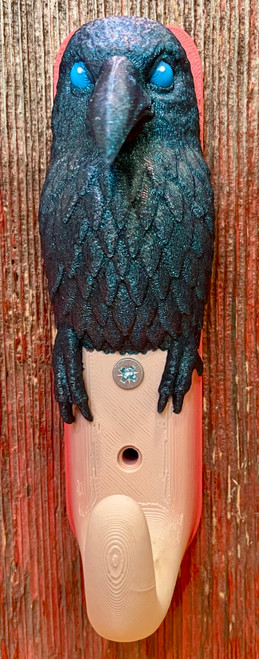 3D Printed  Crow For Hanging Things