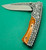 Spring Assisted Flipper Knife Decorative Handle Liner Lock
