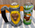 3D Printed Viking Style Mug For 12 & 16 OZ Cans Hand Painted