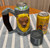 3D Printed Viking Style Mug For 12 & 16 OZ Cans Hand Painted