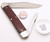 Great Eastern Tidioute Texas Stogie Purple Heart Wood 981226 With GEC Leather Belt Sheath