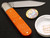 Great Eastern Tidioute Rozee Bullet End Barlow Jigged Orange Delrin 781124