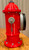 3d Printed Fire Hydrant Clock.