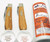 2 Knife Set Great Eastern Cutlery Farm & Field Wood Chipper Antique Heart Pine Wood 930126L  & 930126S  6