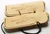 2 Knife Set Great Eastern Cutlery Farm & Field Wood Chipper Antique Heart Pine Wood 930126L  & 930126S With Leather Sheath